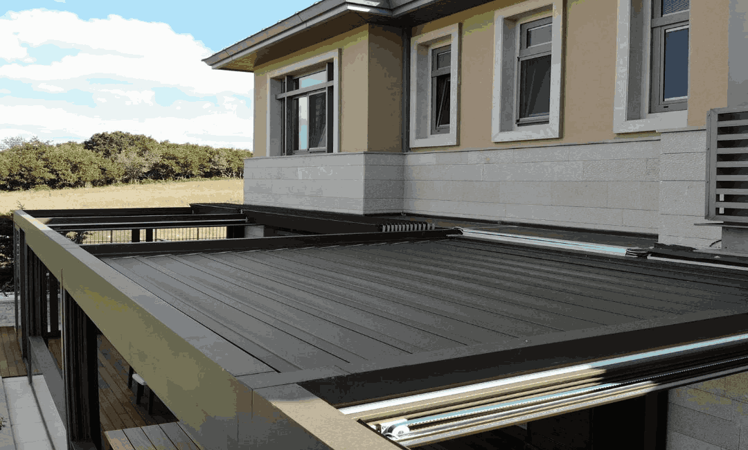 Pergola-aus-Aluminium